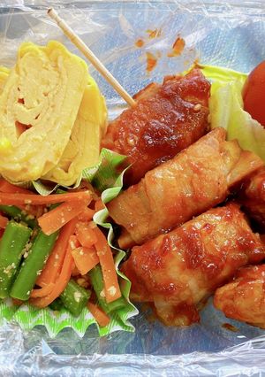 焼肉のタレで簡単！新じゃがの肉巻きポテト-レシピのメイン写真