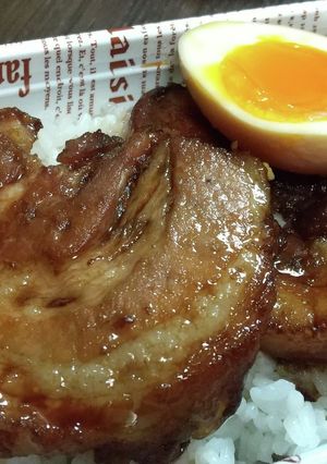 チャーシュー弁当-レシピのメイン写真
