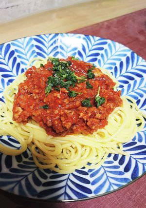 極旨☆濃厚なミートスパゲッティ-レシピのメイン写真