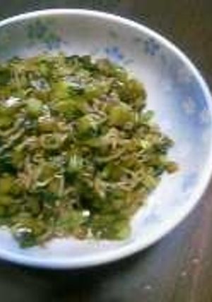 じゃこと大根の葉の佃煮-レシピのメイン写真