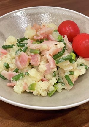 ニンニクの芽deポテトサラダ-レシピのメイン写真