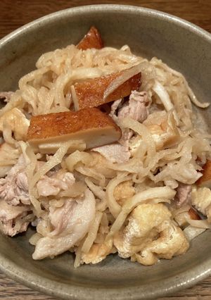 切り干し大根と豚肉の煮物-レシピのメイン写真