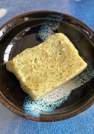 バナナと人参&人参葉の蒸しパン　離乳食-レシピのメイン写真