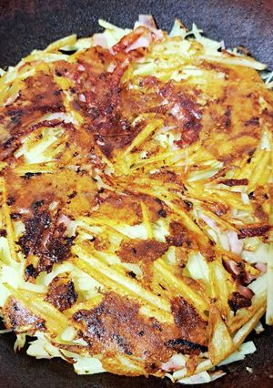 じゃがいもで簡単♪パリパリ焼き-レシピのメイン写真