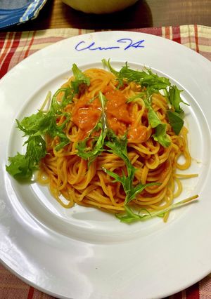 トマトとニンニクだけの絶品パスタ-レシピのメイン写真