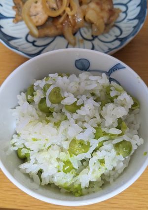 えんどう豆ご飯-レシピのメイン写真