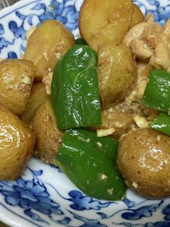 新じゃがと鶏肉の揚げ煮-レシピのメイン写真