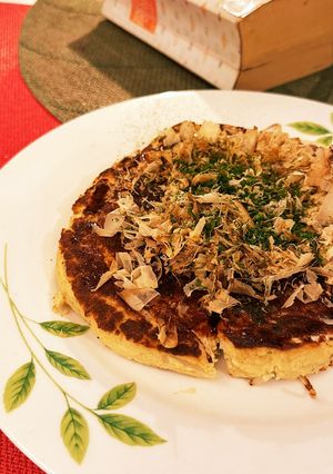 おからパウダーともやしのお好み焼き風-レシピのメイン写真