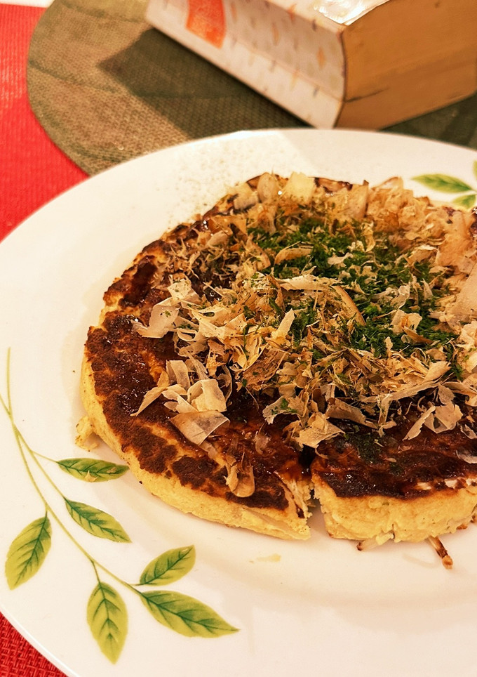 おからパウダーともやしのお好み焼き風-レシピのメイン写真