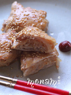 コチュジャンもやしの豚肉包み♫-レシピのメイン写真