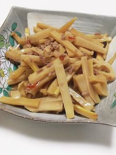 たけのこのそぼろ煮-レシピのメイン写真