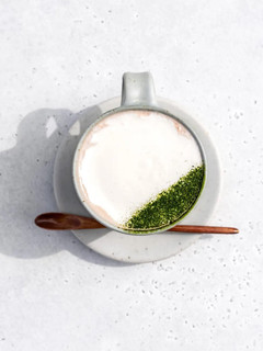 おうちカフェ★抹茶のホットチョコレート-レシピのメイン写真