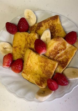 カリカリふわふわフレンチトースト-レシピのメイン写真