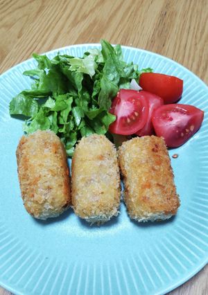 シンプル☆じゃが芋とひき肉のコロッケ-レシピのメイン写真