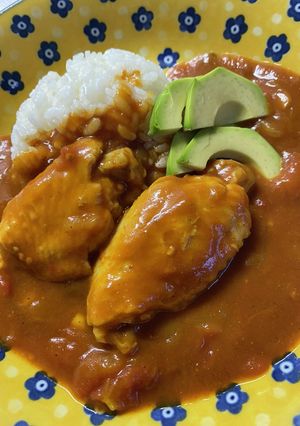 ダイエットに手羽中のトマトカレー圧力鍋-レシピのメイン写真