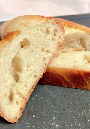 簡単こねずに美味しいバゲット-レシピのメイン写真