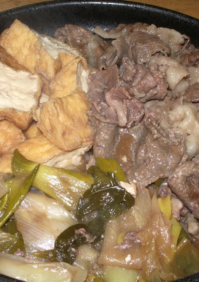 すき焼き風☆牛肉のごった煮(^^♪-レシピのメイン写真