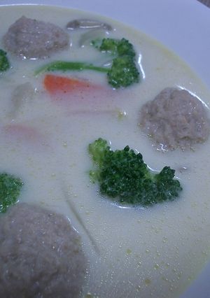 黄金比率のやわらか肉だんご-レシピのメイン写真