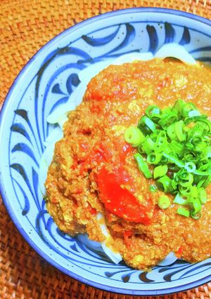 トマたまカレーうどん-レシピのメイン写真