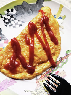 旬ギリギリ!新玉葱のシャキシャキオムレツ-レシピのメイン写真