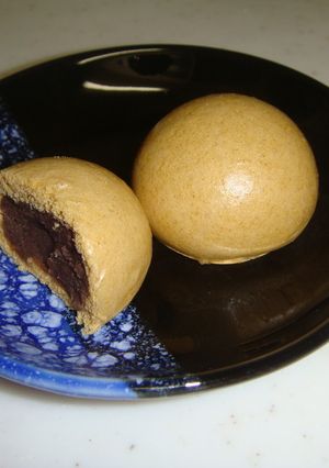 薄皮まんじゅう(黒糖)-レシピのメイン写真