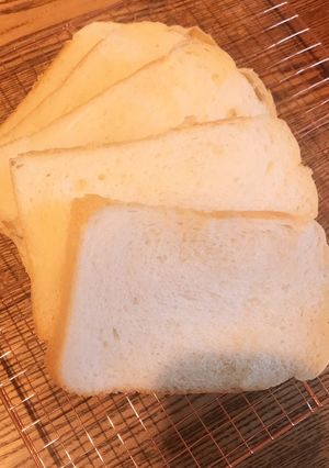 ★HB 早焼き　米粉入り食パン★-レシピのメイン写真