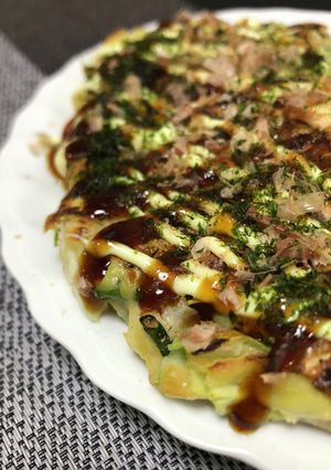 北海道お好み焼き粉のお好み焼き-レシピのメイン写真