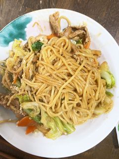 お一人様!市販の焼きそばに洋風隠し味-レシピのメイン写真
