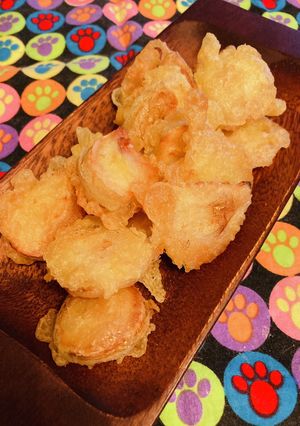 ＼ポクポク揚げ／おつまみにんにく天ぷら-レシピのメイン写真