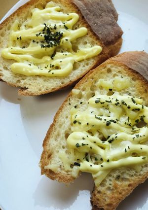 バケットパン●チーズ＆マヨネーズトースト-レシピのメイン写真