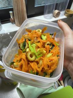ピーラーで時短!にんじん炒め-レシピのメイン写真