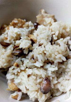 福豆で炊き込みご飯-レシピのメイン写真
