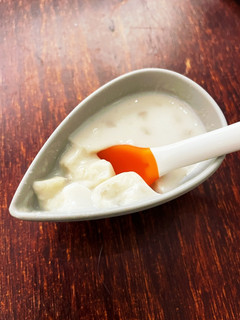 バナナときな粉のぷるぷる寒天 離乳食-レシピのメイン写真