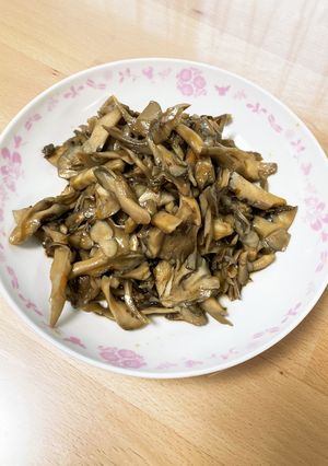 原木舞茸の中華炒め、辛い-レシピのメイン写真