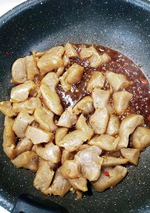 こんにゃくのにんにく甘辛煮-レシピのメイン写真