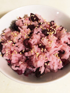 ピンク色!簡単♪ しば漬けご飯-レシピのメイン写真