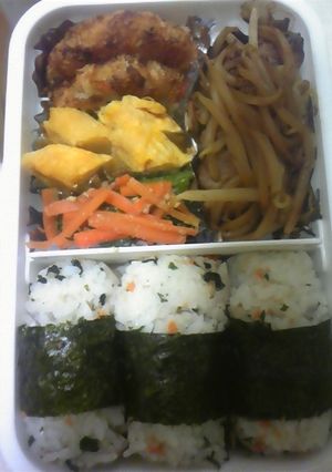 お弁当に☆豚肉ともやしの中華風炒め-レシピのメイン写真
