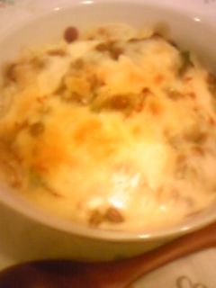 納豆アボカドグラタン-レシピのメイン写真