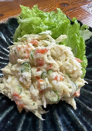 新玉ねぎのポテトサラダ-レシピのメイン写真