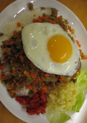 調理師学校のドライカレー(+α)-レシピのメイン写真