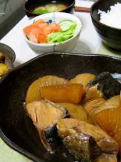 *我が家のこってりブリ大根*-レシピのメイン写真