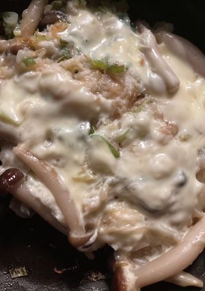 ふわふわ美味しいとろろチーズ焼き-レシピのメイン写真