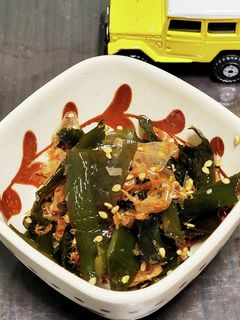 ワカメの茎のつくだ煮-レシピのメイン写真