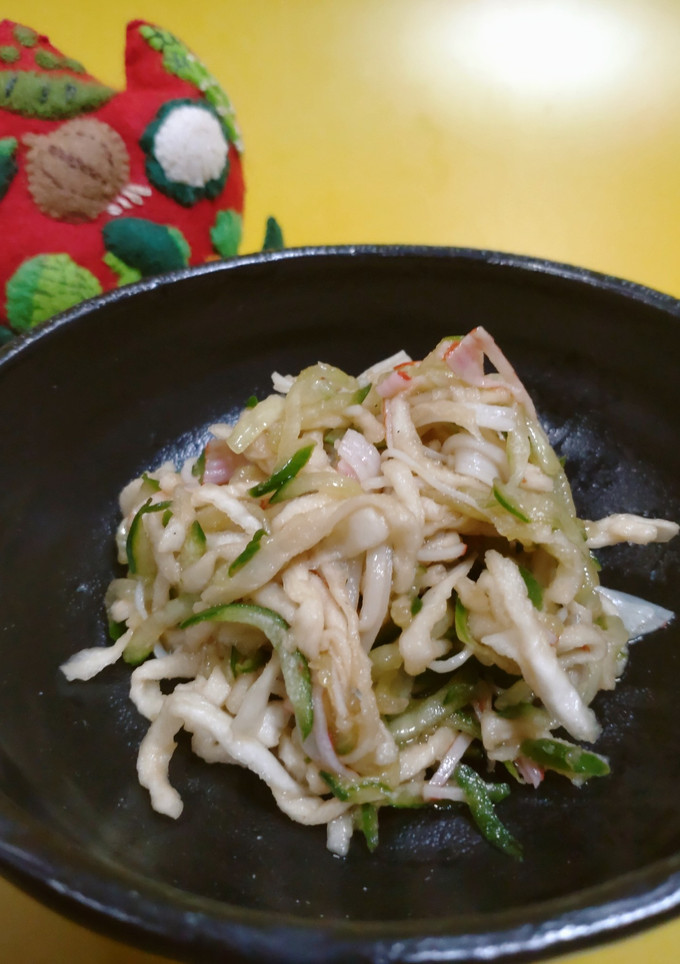 切干大根のぽん酢和え　柚子胡椒風味-レシピのメイン写真