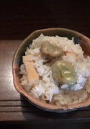 そら豆ご飯(パート2)-レシピのメイン写真