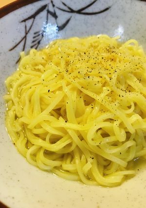 ラ王アレンジレシピ●柚子しお胡椒つけ麺風-レシピのメイン写真