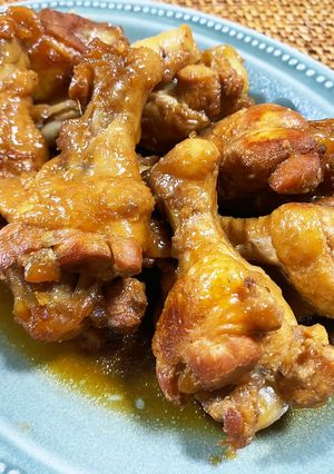 電気圧力鍋で作る　手羽元甘辛煮-レシピのメイン写真