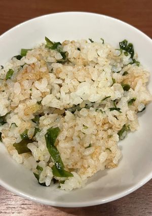 おかか×わかめごはん-レシピのメイン写真