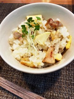 筍と鶏肉の炊き込みご飯☆-レシピのメイン写真