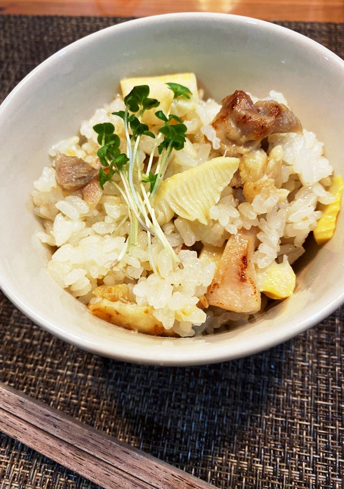 筍と鶏肉の炊き込みご飯☆-レシピのメイン写真